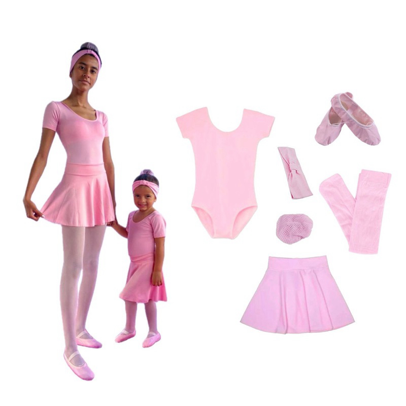 Kit Ballet 6 itens/ Juvenil (tam. 14) *ENVIO RAPIDO* | Shopee Brasil