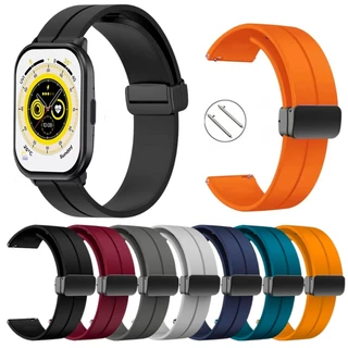 Pulseira 22mm Silicone Magnética para Smartwatch Zeblaze Gts 3 de Engate Rapido Pronta entrega no Brasil