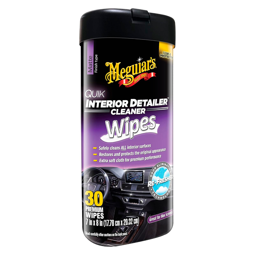 Imagem do produto Meguiar's Cleaner Quik Interior Detailer 30 Lenços Wipes