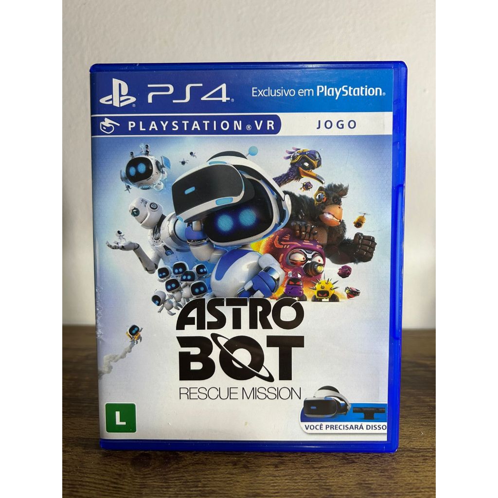 Astro Bot Rescue Mission / VR - P.S. IV | Shopee Brasil