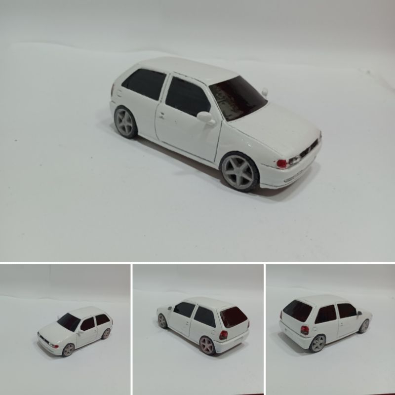 Miniatura Gol G2 bolinha 1/43 10cm(Artesanal) | Shopee Brasil