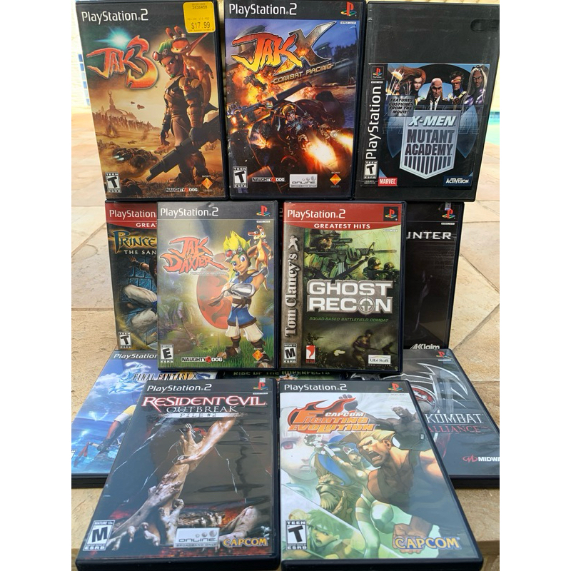 Jogos Originais Playstation 2 Americanos Games PS2 | Shopee Brasil