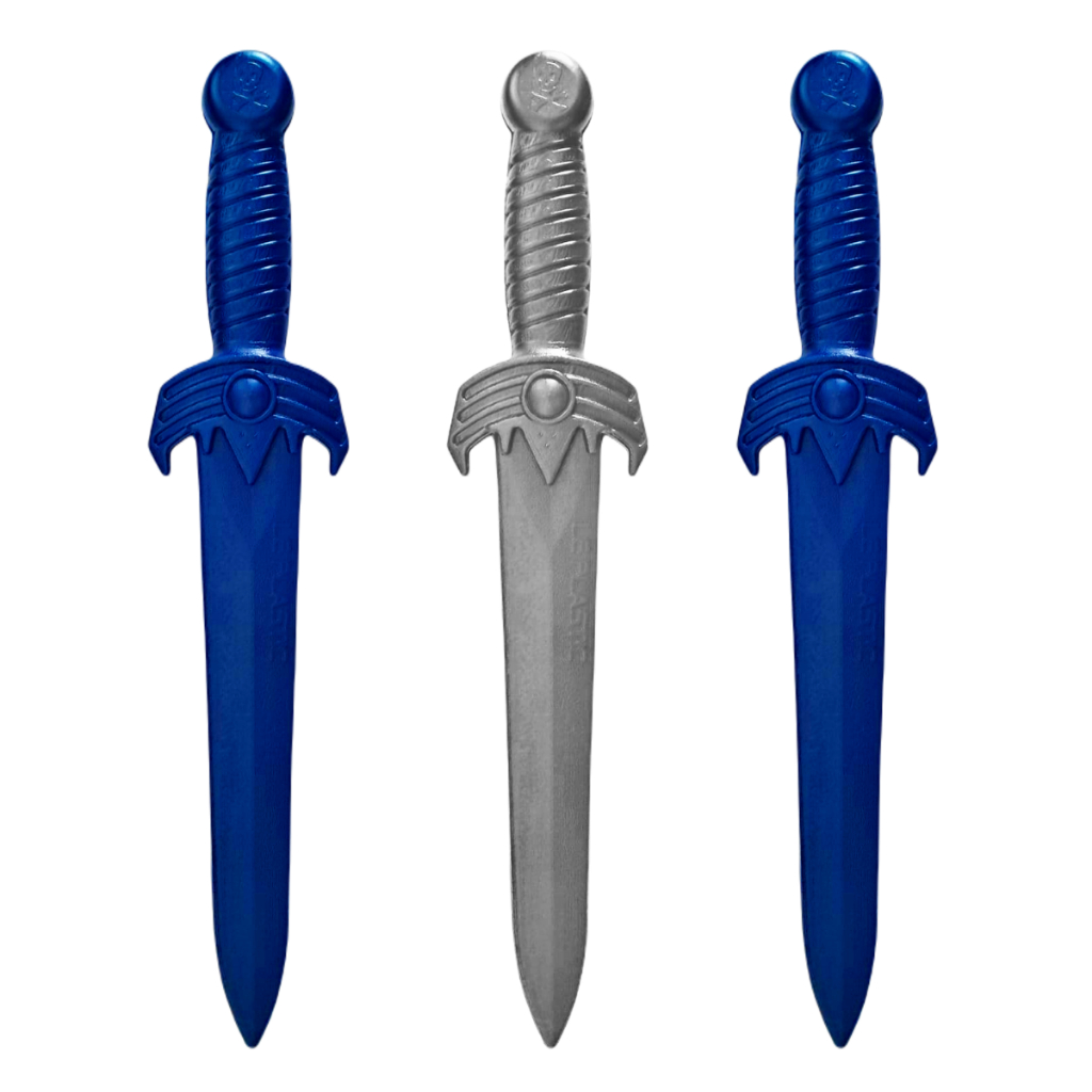 Kit 3 Espadas De Brinquedo Ninja Guerreiro Infantil Punhal | Shopee Brasil