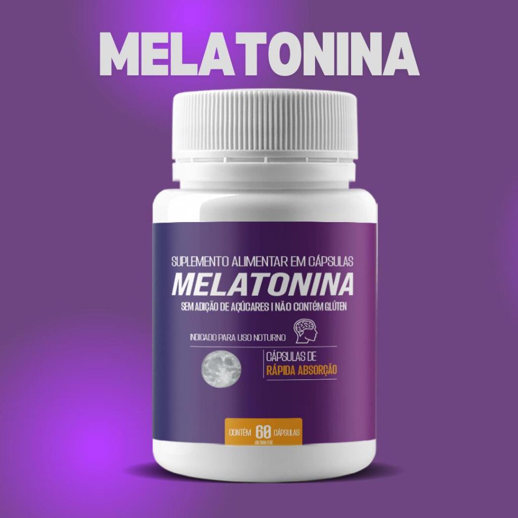 Melatonina Sabor Neutro - 0,21mg - 60 Cápsulas - Envio Rápido | Shopee ...