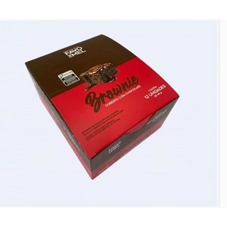 Brownie De Chocolate Coberto Com Chocolate Ao Leite .