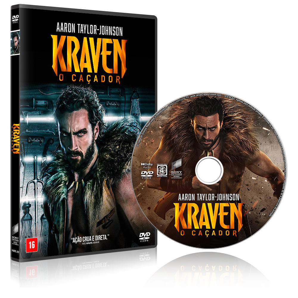 DVD Kraven O Caçador Dublado e Legendado (2024) - Alta Qualidade ...