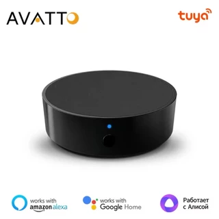 Avatto - Smart Controle Remoto Inteligente IR Wifi Ar Condicionado Tv Compatível Alexa Google