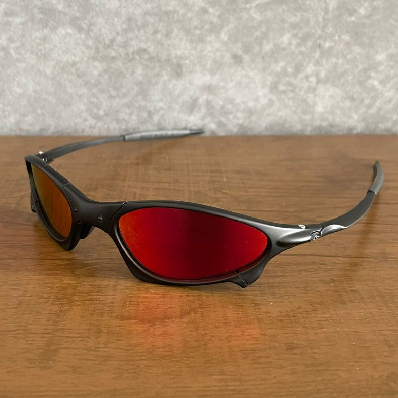 Óculos de Sol Carbon preto Dark Ruby torch de metal pinado | Shopee Brasil