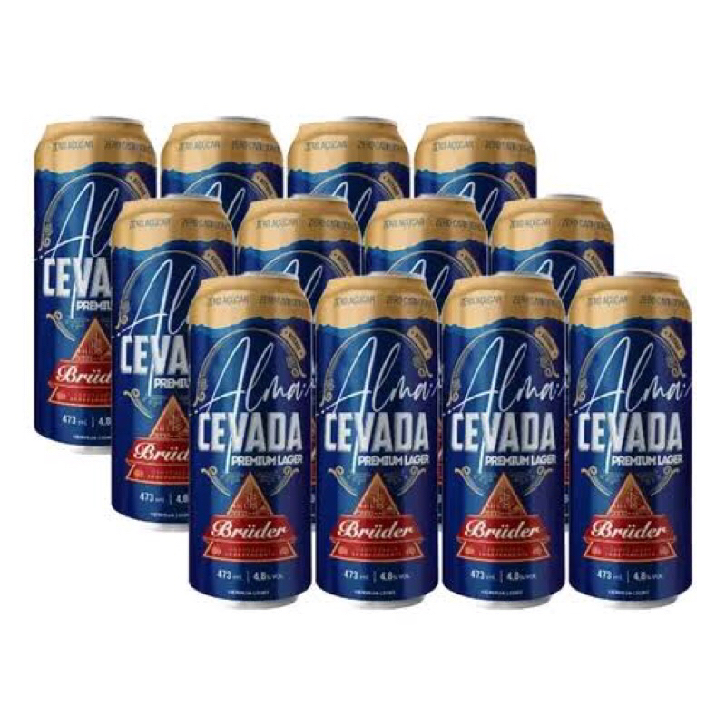 Cerveja Low Carb Alma Cevada Puro Malte Sem Açúcar e Carboidrato Baixa ...