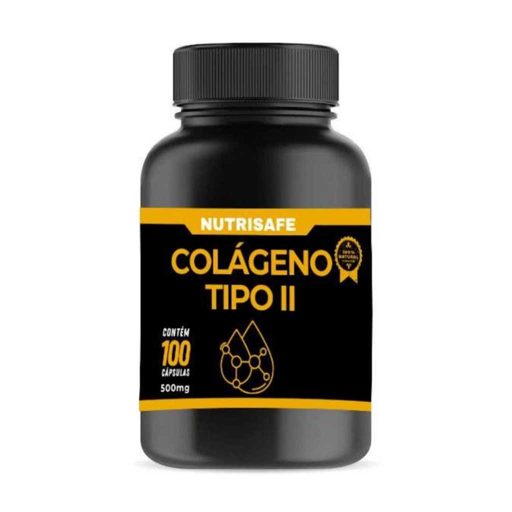 Colágeno Tipo 2 NutriSafe 40mg 120 Cápsulas | Shopee Brasil
