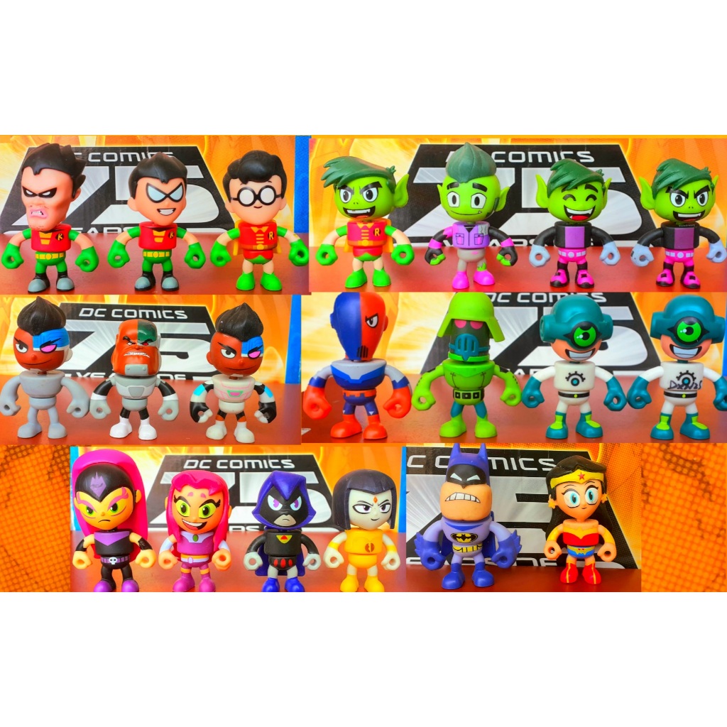 Figura DC - Mini Teen Titans Go - Escolha - Mistery Mini