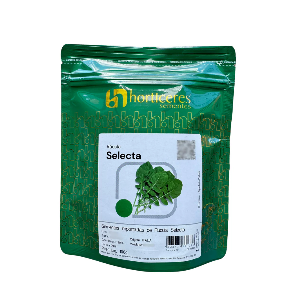 Sementes de Rucula Selecta - Alta Germinação 100g | Shopee Brasil