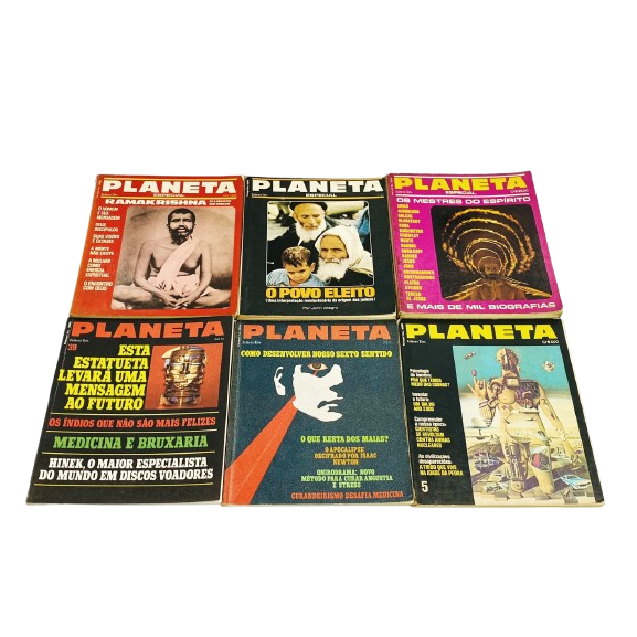 Lote 06 Livros Coleção Planeta E Especiais Editora Três | Shopee Brasil