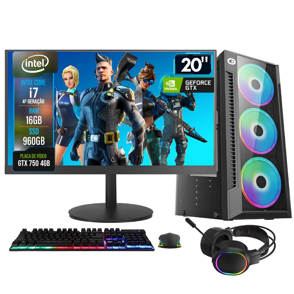 gtune ゲーミングpc gtx960 Intel Core i7 4790 Computador Gamer Gtx 960 em Promoção na Shopee Brasil 2026