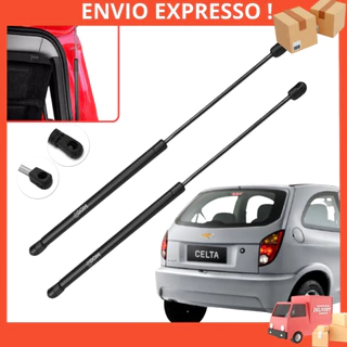 Par Amortecedor Porta Malas Pistão Tampa Traseira Chevrolet Corsa e Celta 2000 a 2015 em Oferta na Shopee