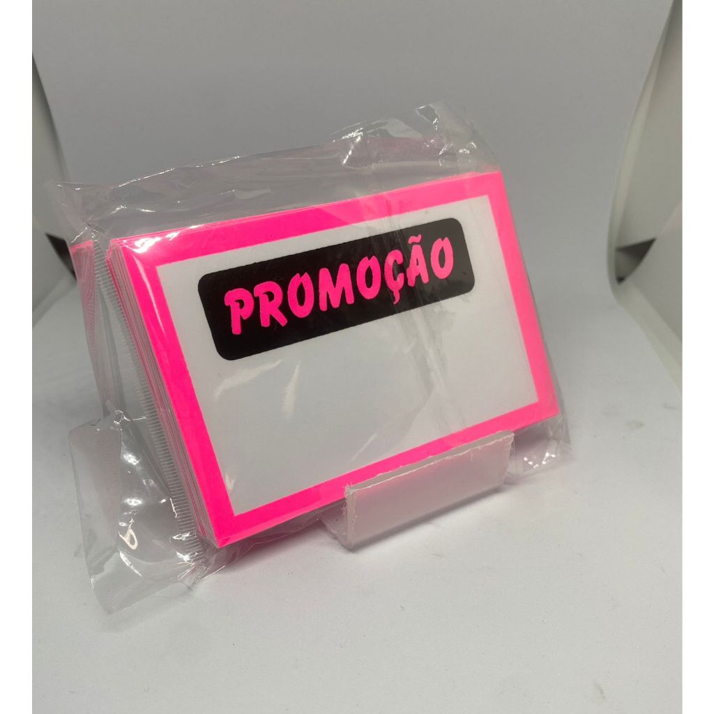 Etiqueta De Preço COLORIDA Pvc (6,5x9,5 cm)50 Unidades!!!