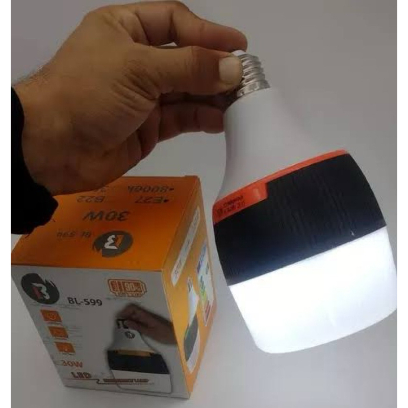 Super lâmpada de emergência BL-599 50w 6h ligada após faltar Super lâmpada de emergência BL-599 50w 6h ligada após faltar