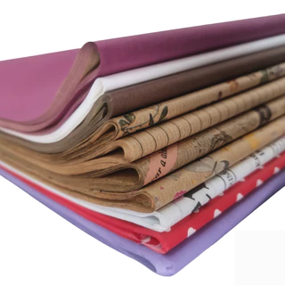 Papel Kraft Decorados e Coloridos com 25 Unidades - Sortidos