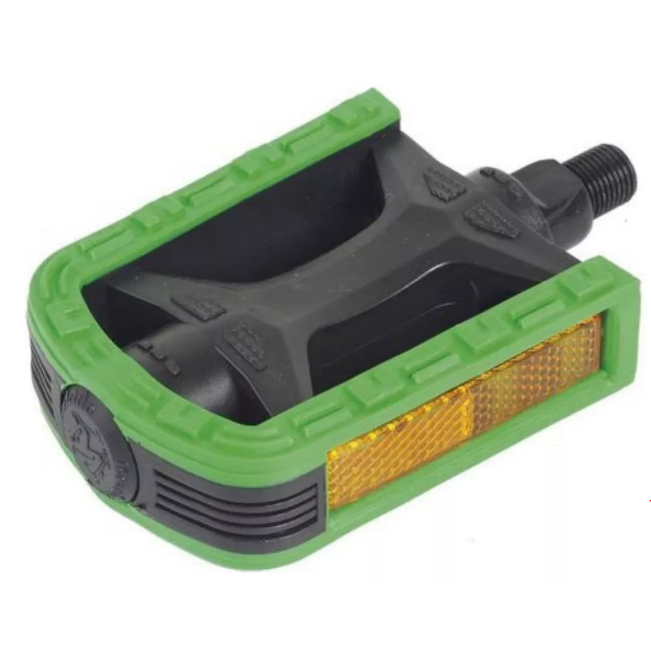 Pedal Verde Rosca Fina 1/2 Bicicleta Aro 20 26 29 Metalciclo | Shopee ...