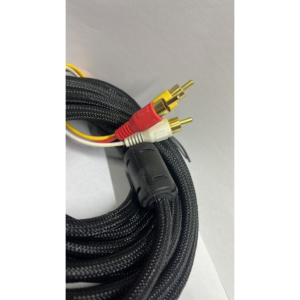 Cabo vga x 3 rca blindado 2 Metros com filtro mb Tech MB71023 para ...