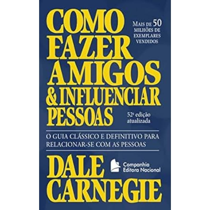 Como Fazer Amigos e Influenciar Pessoas - Livro em PDF | Shopee Brasil