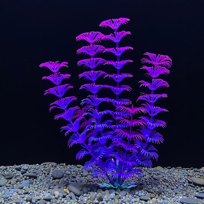 Planta Artificial Decorativa Para Aquário 20cm S808