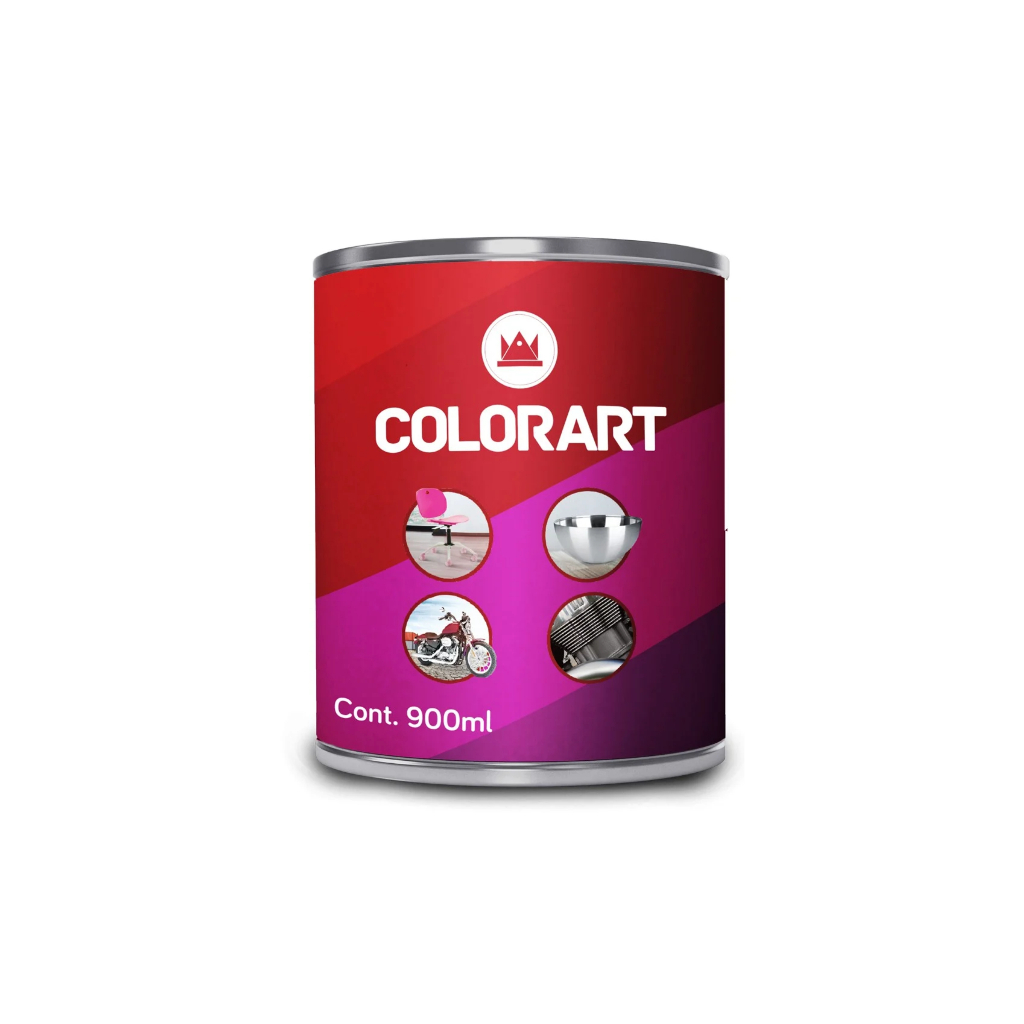 Tinta Luminosa Fosco 900ml Colorart Cores Citricas Vivas