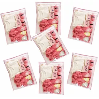 Kit 7 Saquinhos Maternidade Organizador Mala Bebê 27x33 Cm MALA/VIAGEM/ROUPA SECA e MOLHADA Kit 7 Saquinhos Maternidade Organizador Mala Bebê 27x33 Cm MALA/VIAGEM/ROUPA SECA e MOLHADA