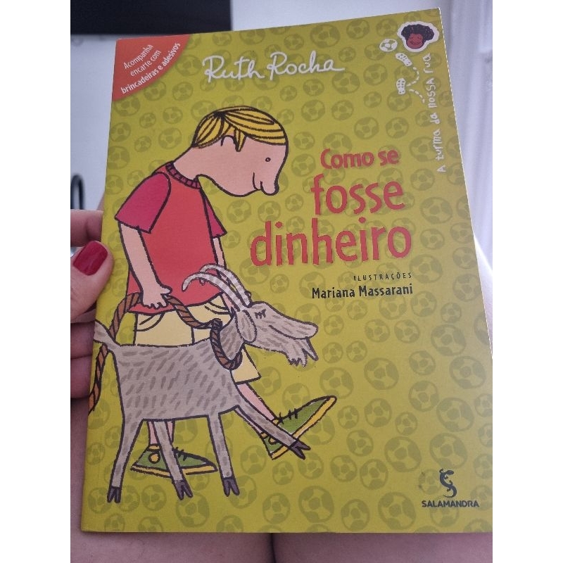 livro como se fosse dinheiro Ruth Rocha | Shopee Brasil