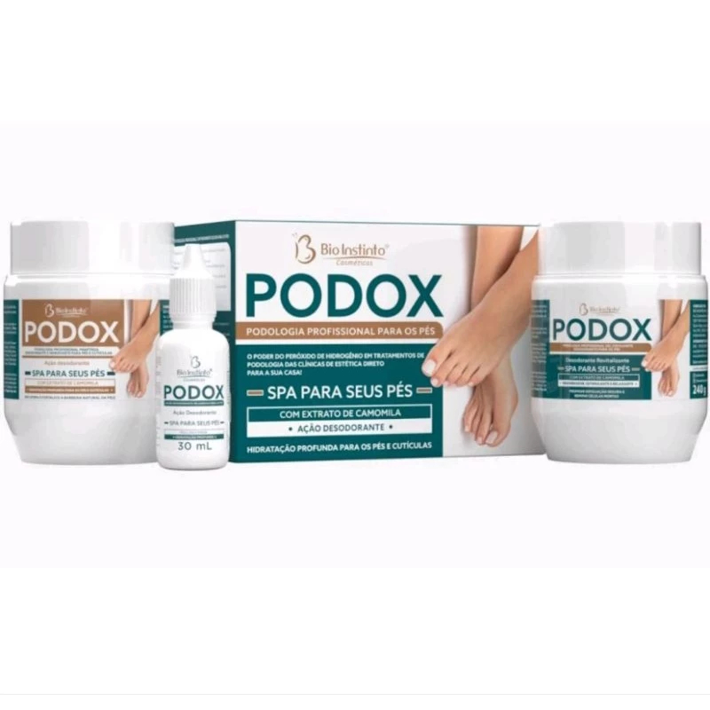 Kit Podox Podologia Profissional para os Pés - Bio Instinto | Shopee Brasil