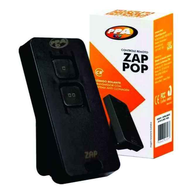 Controle Remoto Zap Pop 2b Colorido PPA | Shopee Brasil