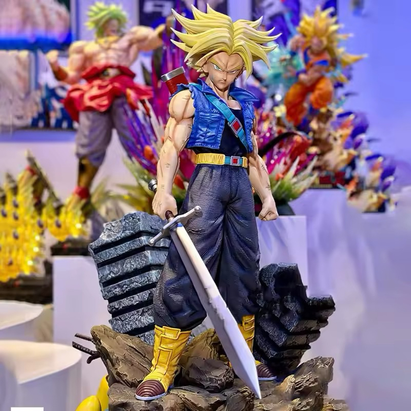 Action Figure Trunks Super Sayajin Future 29Cm Dragon Ball Z