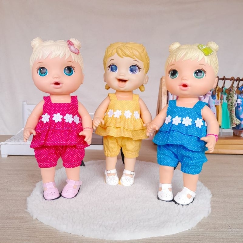 Roupa para baby alive Conjuntinho para boneca de 30cm | Shopee Brasil