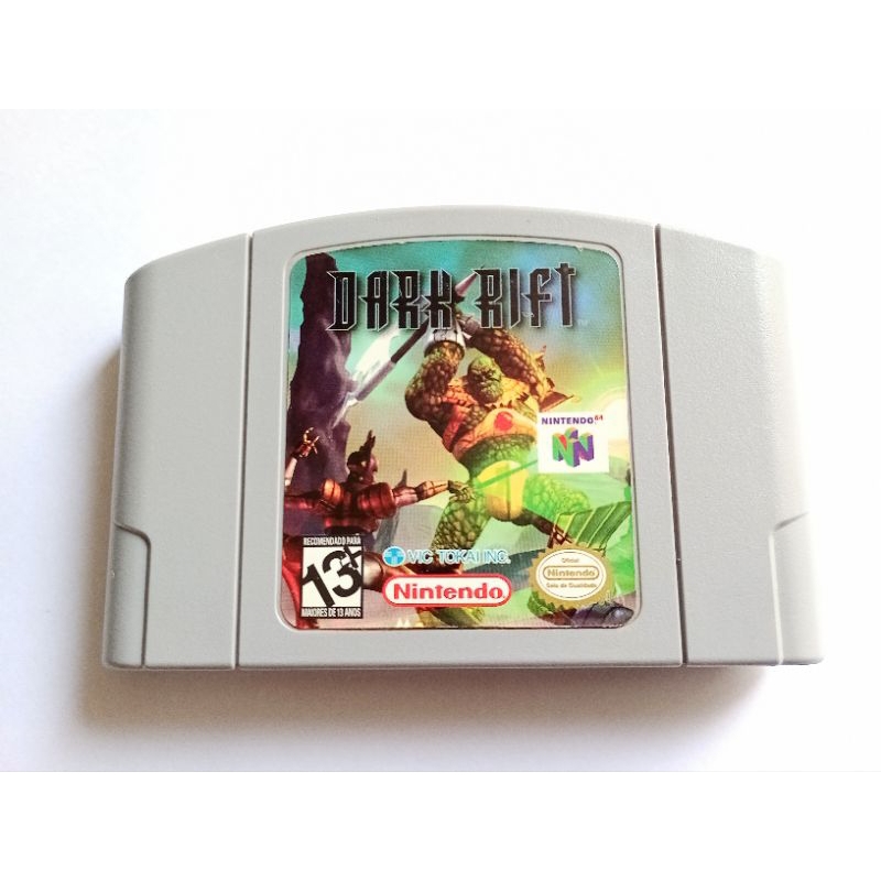 Cartucho Dark Rift Nintendo 64 original Gradiente | Shopee Brasil