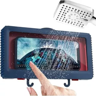 Caixa à Prova D'água Suporte para banheiro Celular Com Adesivo para Uso no Banheiro ou Cozinha em Oferta na Shopee