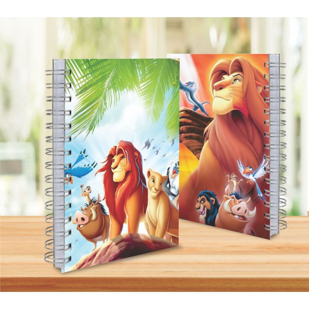 Caderno Rei Leão A5 - 100 Folhas 15x21 (Tamanho Pequeno) | Shopee Brasil
