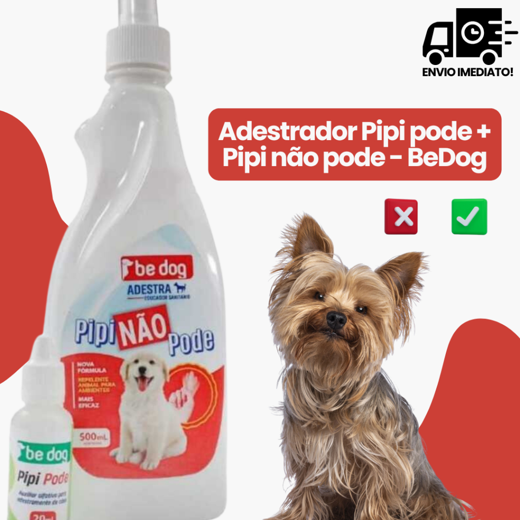 Kit Educador Sanitário para Cães - Treinamento Eficaz | Caprioli - Detalhes