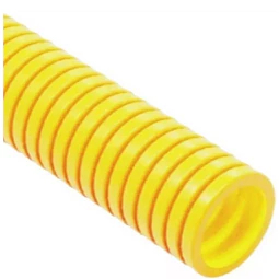 Conduite Corrugado Eletroduto Amarelo Rolo 50 Metros 3/4 Reforçado ...