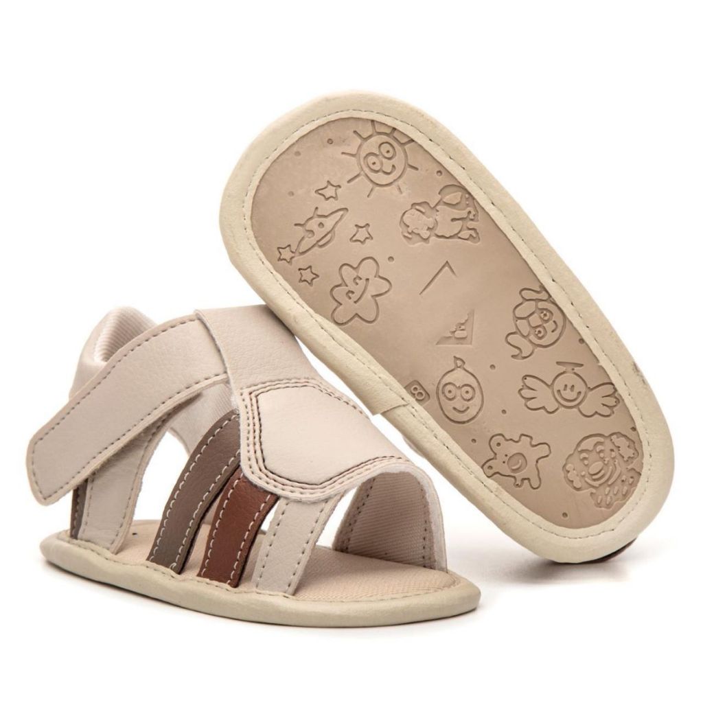 Sandalia Bebe Recem Nascido Leve Confortavel Batizado | Shopee Brasil