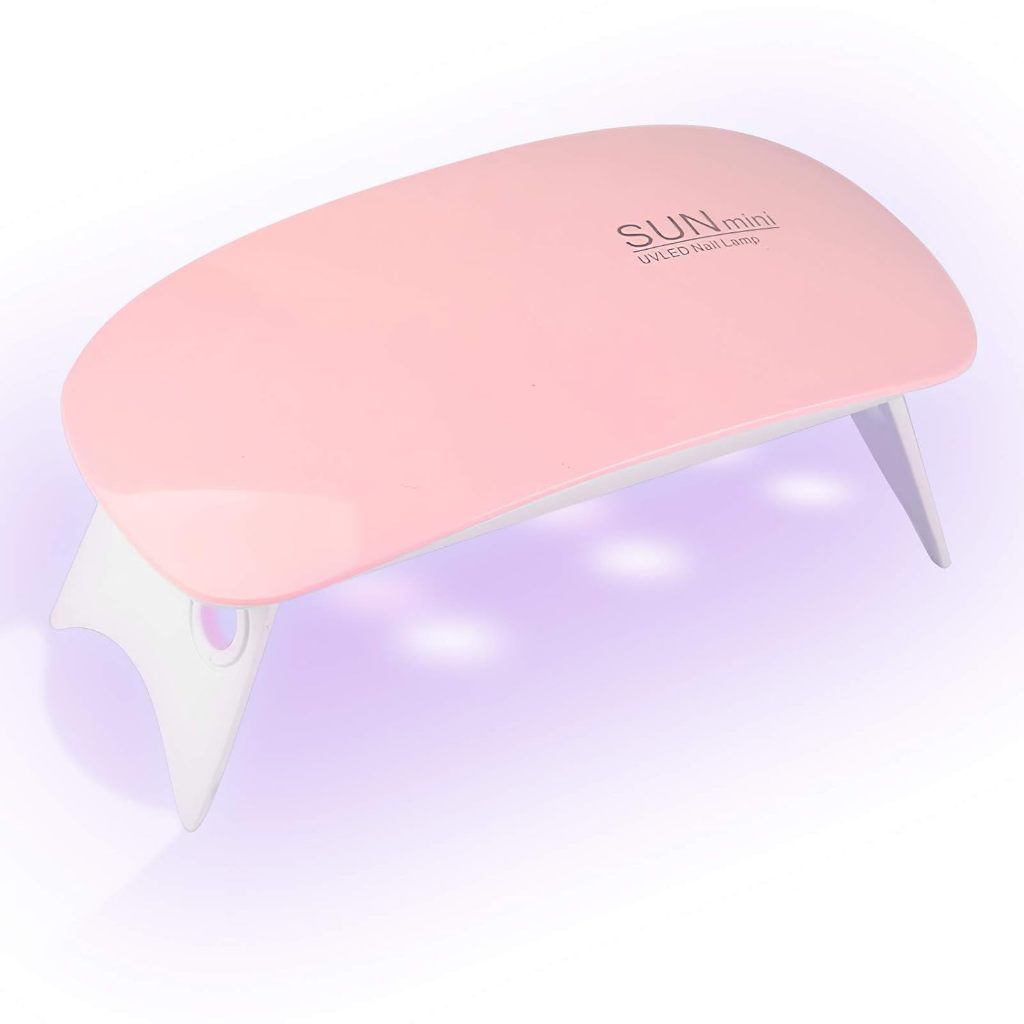 Mini Cabine de Unha Em Gel Forninho Com 6W Portatíl Seca Esmalte Led Uv ...
