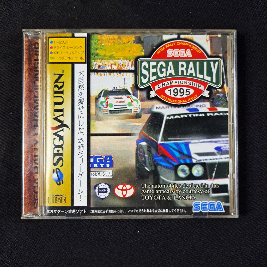 Sega Rally Championship 1995 Original Sega Saturn Japonês | Shopee Brasil