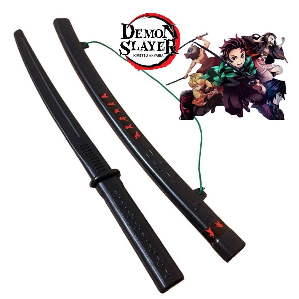 Espada Katana Brinquedo Demon Slayer Kimetsu no Yaiba Tanjiro Fantasia ...