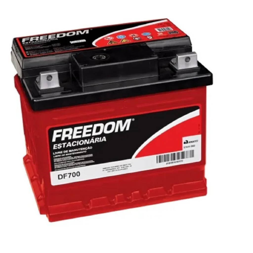 Nobreak Bateria Estacionária 45ah 50ah Freedom Df700 12v