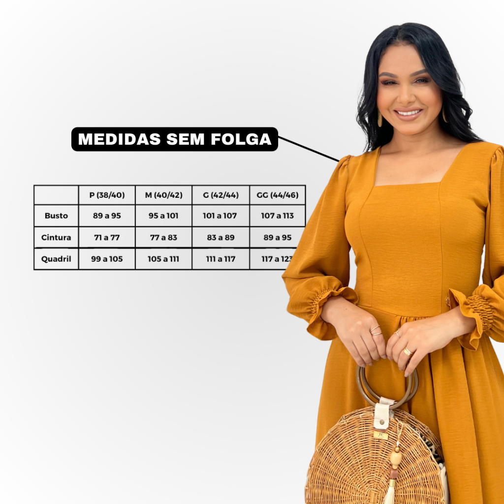 Vestido Feminino Manga Longa Midi Mullet Babados Alfaiataria Vestido Feminino Manga Longa Midi Mullet Babados Alfaiataria