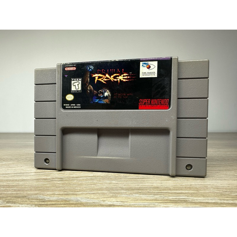 Primal Rage - Snes Super Nintendo | Shopee Brasil