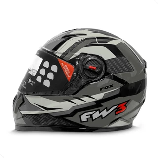 Capacete Fw3 Fechado Modelo GTN Fox Várias Cores em Oferta na Shopee