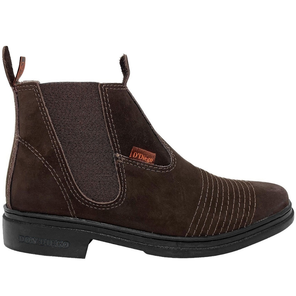 Bota Don Diego Original Botina Masculina Feminina Unissex Vaqueiro  Vaquejada Rodeio Country Trabalho