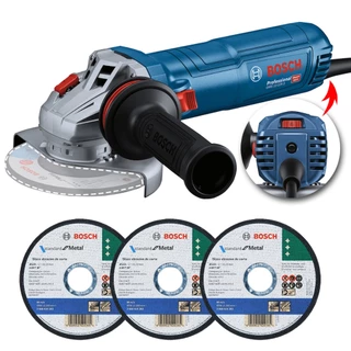 Esmerilhadeira GWS 12-125 S Bosch 220V com Discos