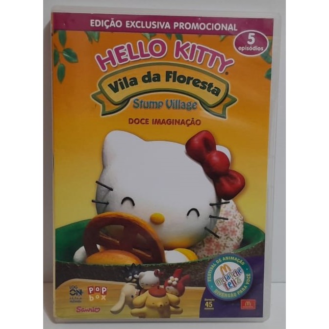 DVD Original Promocional Série Infantil Hello Kitty - Vila da