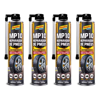 Reparador de Pneus Instantâneo 400ml MP10 Mundial Prime Aerosol em Oferta na Shopee